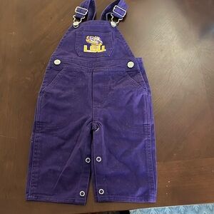 Creative Knitwear LSU Tigers Baby Overall
